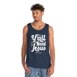 Hood N' Holy Y'all Need Jesus Men's Tank Top