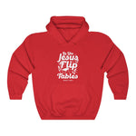 Hood N' Holy Flip Tables Women's Hooded Sweatshirt