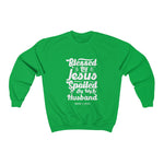 Hood N' Holy Spoiled By My Husband Women's Crewneck Sweatshirt