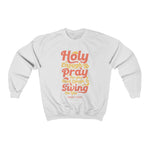 Hood N' Holy Swing On You Men's Crewneck Sweatshirt