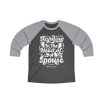 Hood N' Holy Standing In The Need Men's Raglan Tee