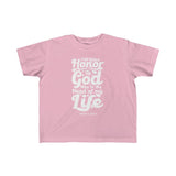 Hood N' Holy First Giving Honor Kidz Fine Jersey Tee