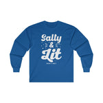 Hood N' Holy Salty & Lit Men' Long Sleeve Tee