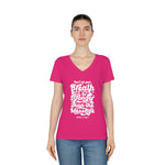 Hood N' Holy Your Breath Women's V-Neck T-Shirt