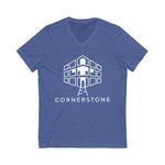 Cornerstone Unisex Jersey Short Sleeve V-Neck Tee