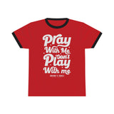 Hood N' Holy Pray With Me Women's Ringer Tee