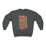 Hood N' Holy Swing On You Men's Crewneck Sweatshirt