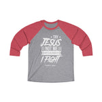 Hood N' Holy Try Jesus Not Me Women's Raglan Tee