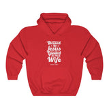 Hood N' Holy Spoiled By My Wife Men's Hooded Sweatshirt