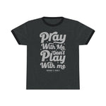 Hood N' Holy Pray With Me Women's Ringer Tee