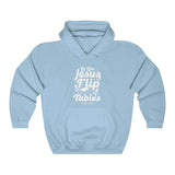 Hood N' Holy Flip Tables Women's Hooded Sweatshirt