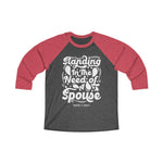 Hood N' Holy Standing In The Need Men's Raglan Tee