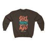 Hood N' Holy Thicker Than KJV Women's Crewneck Sweatshirt