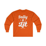 Hood N' Holy Salty & Lit Men' Long Sleeve Tee