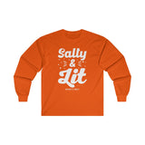 Hood N' Holy Salty & Lit Men' Long Sleeve Tee