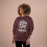 Hood N' Holy Flip Tables Women's Sweatshirt