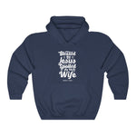 Hood N' Holy Spoiled By My Wife Men's Hooded Sweatshirt