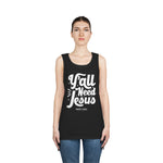 Hood N' Holy Y'all Need Jesus Men's Tank Top