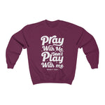 Hood N' Holy Pray With Me Men's Crewneck Sweatshirt