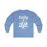 Hood N' Holy Salty & Lit Men' Long Sleeve Tee