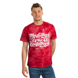 Hood N' Holy Transformed Men's Tie-Dye Tee, Crystal