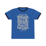 Hood N' Holy Your Breath Women's Ringer Tee