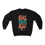 Hood N' Holy Thicker Than KJV Women's Crewneck Sweatshirt