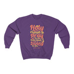 Hood N' Holy Swing On You Men's Crewneck Sweatshirt