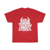 Hood N' Holy Not Today Satan Men's T-Shirt
