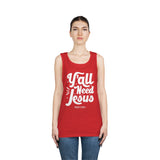 Hood N' Holy Y'all Need Jesus Men's Tank Top