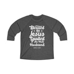 Hood N' Holy Spoiled By My Husband Women's Raglan Tee