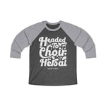 Hood N' Holy Choir Rehearsal Men's Raglan Tee