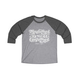 Hood N' Holy Transformed Women's 3\4 Raglan Tee