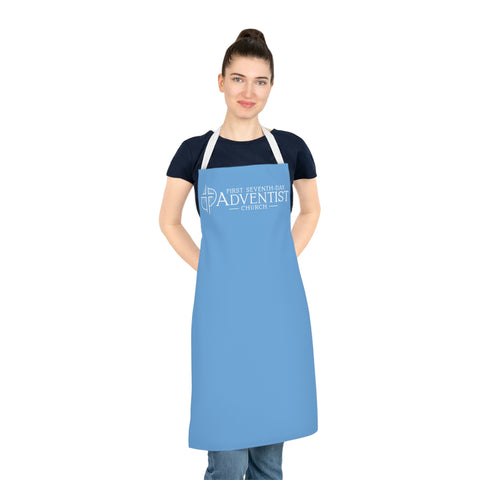 First SDA Blue Adult Apron