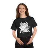 Hood N' Holy Not Today Satan Women's Cropped T-Shirt