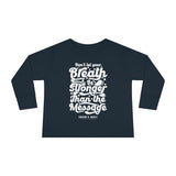 Hood N' Holy Your Breath Kidz T-Shirt Long Sleeve Tee