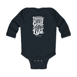 Hood N' Holy First Giving Honor Kidz Infant Long Sleeve Bodysuit