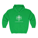 Cornerstone Unisex Heavy Blend™ Full Zip Hooded Sweatshirt