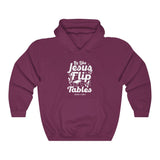 Hood N' Holy Flip Tables Women's Hooded Sweatshirt