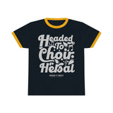 Hood N' Holy Choir Rehearsal Women's Ringer Tee