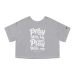 Hood N' Holy Pray With Me Women's Cropped T-Shirt