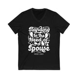 Hood N' Holy Standing In The Need Women's V-Neck Tee