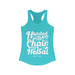 Hood N' Holy Choir Rehearsal Women's Racerback Tank Top