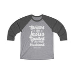 Hood N' Holy Spoiled By My Husband Women's Raglan Tee