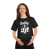 Hood N' Holy Salty & Lit Women's Cropped T-Shirt