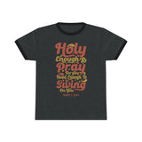 Hood N' Holy Swing On You Women's Ringer Tee