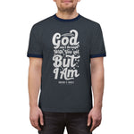 Hood N' Holy God Ain't Through With You Yet Men's Ringer Tee