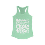 Hood N' Holy Choir Rehearsal Women's Racerback Tank Top