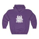 Hood N' Holy Not Today Satan Women's Hooded Sweatshirt